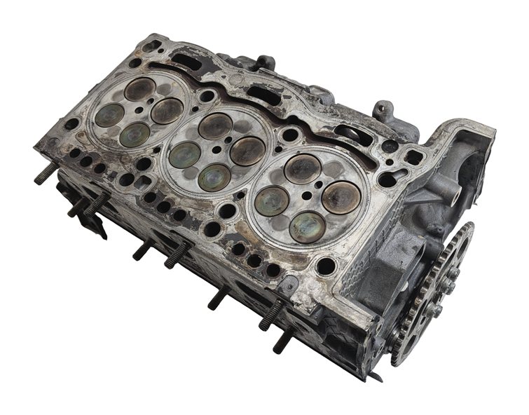 Thumbnail 3: 2013-2014 PORSCHE CAYENNE (958) 3.0L MCN.RB DIESEL ENGINE RIGHT CYLINDER HEAD