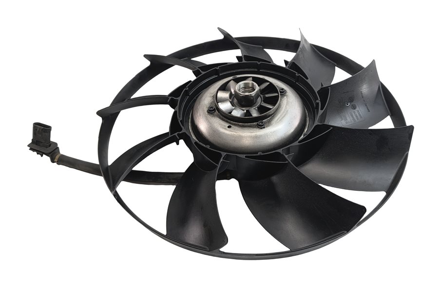 Thumbnail 3: 13-16 RANGE ROVER SPORT (L405 L494) CONDENSER ELECTRIC COOLING FAN w/ CLUTCH
