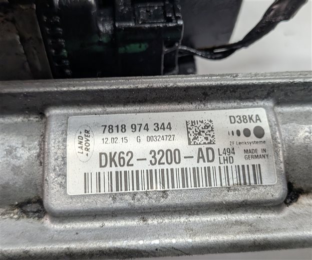 Thumbnail 7: 2014-2015 RANGE ROVER SPORT (L494) POWER STEERING GEAR RACK & PINION ELECTRIC