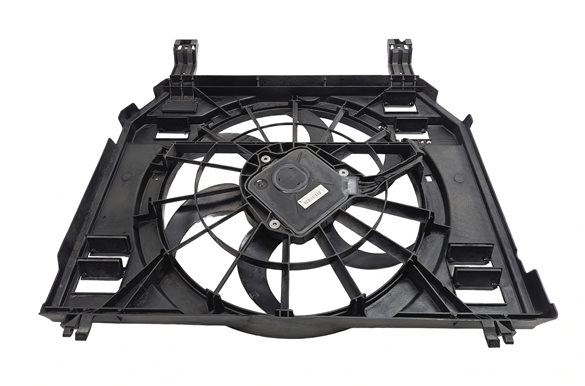 Thumbnail 2: 13-16 RANGE ROVER SPORT (L405 L494) CONDENSER ELECTRIC COOLING FAN & SHROUD