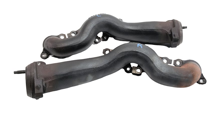 Thumbnail 2: 14-19 DISCOVERY RANGE ROVER SPORT (L405 L494 L462) 3.0L EXHAUST MANIFOLD SET-2