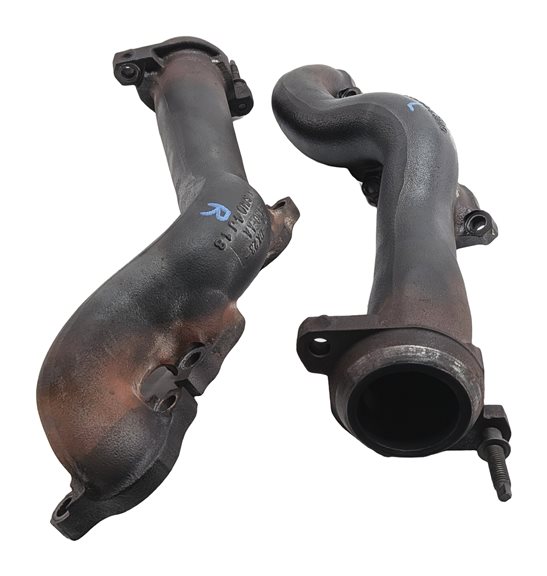 Thumbnail 3: 14-19 DISCOVERY RANGE ROVER SPORT (L405 L494 L462) 3.0L EXHAUST MANIFOLD SET-2