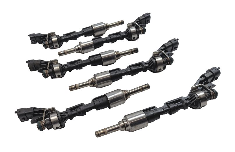 Thumbnail 1: 13-19 XE XF XJ RANGE ROVER SPORT LR4 3.0L SUPERCHARGED ENGINE FUEL INJECTOR SET6