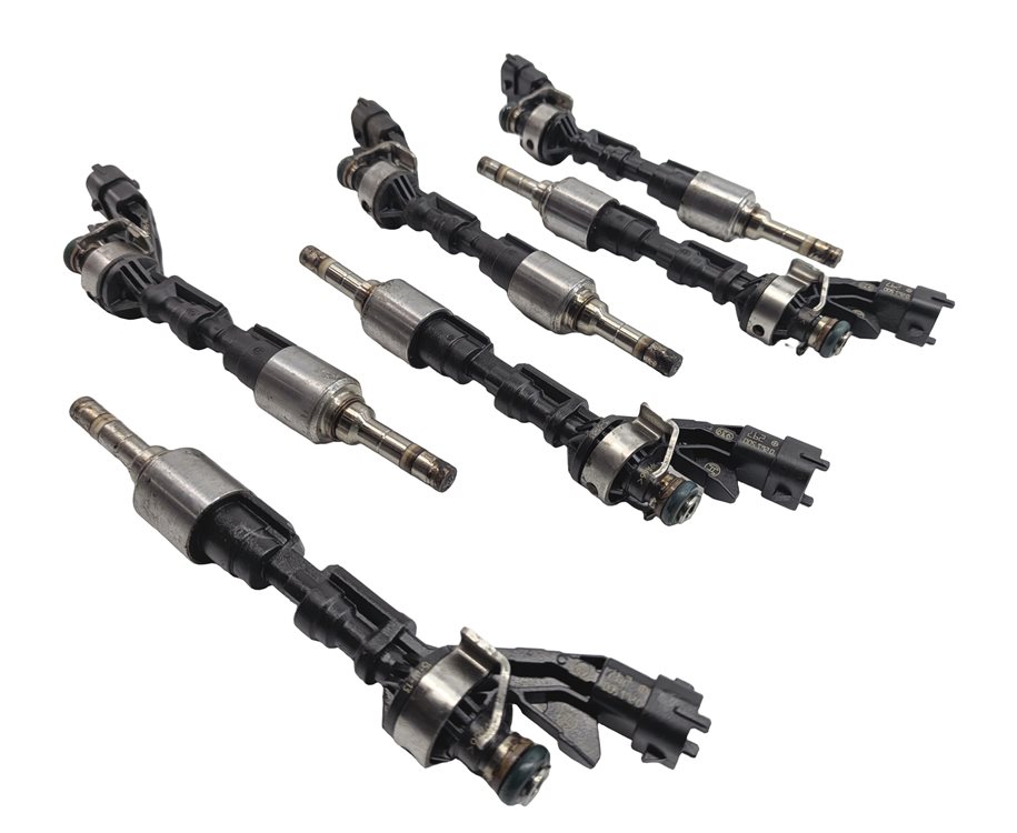 Thumbnail 3: 13-19 XE XF XJ RANGE ROVER SPORT LR4 3.0L SUPERCHARGED ENGINE FUEL INJECTOR SET6