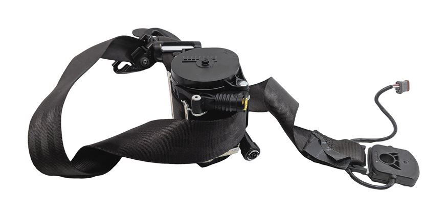 Thumbnail 2: 14-16 RANGE ROVER SPORT L494 FRONT RIGHT PASSENGER SEATBELT RETRACTOR (Black)