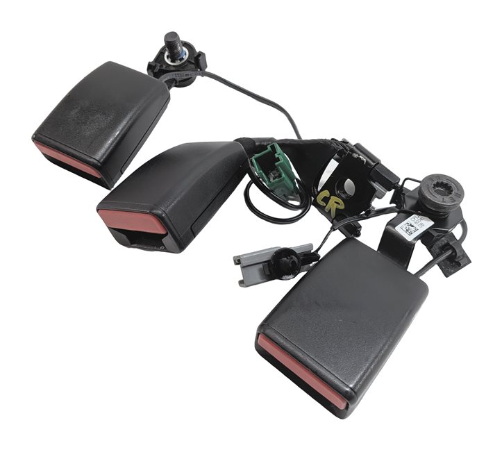 Thumbnail 3: 2015 RANGE ROVER SPORT (L494) REAR 2ND ROW SEAT SEATBELT BUCKLE SET/3 (Black)