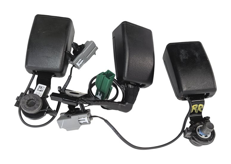 Thumbnail 4: 2015 RANGE ROVER SPORT (L494) REAR 2ND ROW SEAT SEATBELT BUCKLE SET/3 (Black)