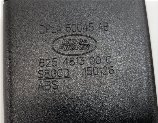 Thumbnail 7: 2015 RANGE ROVER SPORT (L494) 3RD ROW LEFT/RIGHT SEATBELT BUCKLE SET/2 (Black)
