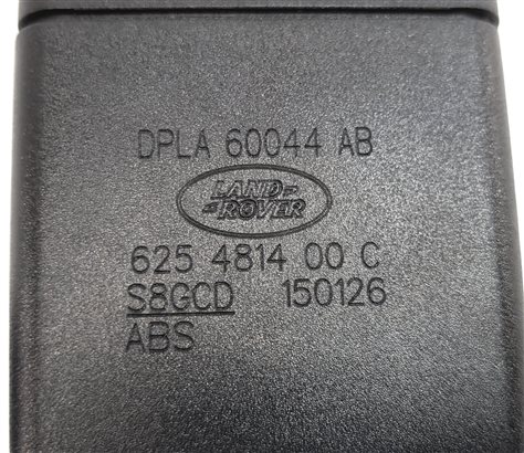 Thumbnail 8: 2015 RANGE ROVER SPORT (L494) 3RD ROW LEFT/RIGHT SEATBELT BUCKLE SET/2 (Black)