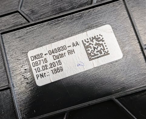 Thumbnail 7: 2015 RANGE ROVER SPORT (L494) FRONT RIGHT DASH HEAT AIR AC VENT (Black)