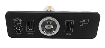 Thumbnail 2: 2015 RANGE ROVER SPORT (L494) USB AUX AUXILIARY 12V POWER OUTLET JACK PANEL