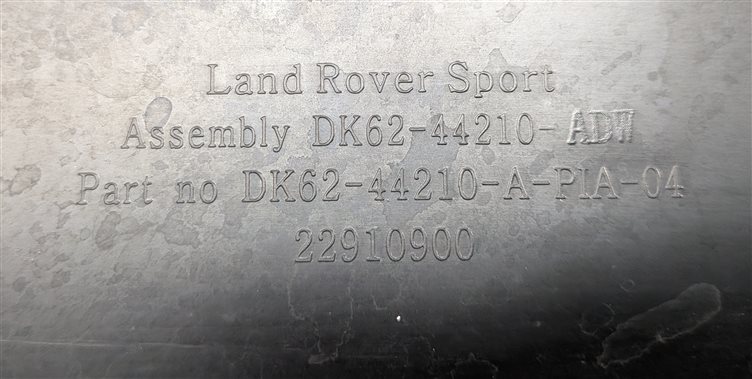 Thumbnail 6: 14-17 RANGE ROVER SPORT L494 REAR TRUNK SPOILER WING w/BRAKE LIGHT (Grey)