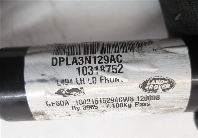 Thumbnail 5: 2014-2020 RANGE ROVER SPORT (L494) FRONT LEFT DRIVER AXLE SHAFT (1 SPEED T-CASE)