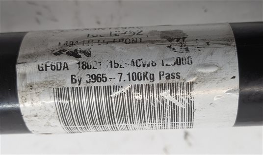 Thumbnail 6: 2014-2020 RANGE ROVER SPORT (L494) FRONT LEFT DRIVER AXLE SHAFT (1 SPEED T-CASE)