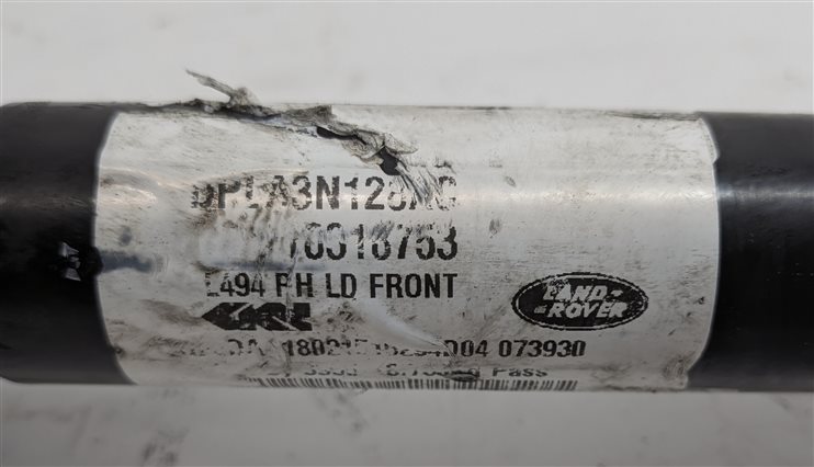 Thumbnail 5: 14-20 RANGE ROVER SPORT (L494) FRONT RIGHT PASSENGER AXLE SHAFT (1 SPEED T-CASE)