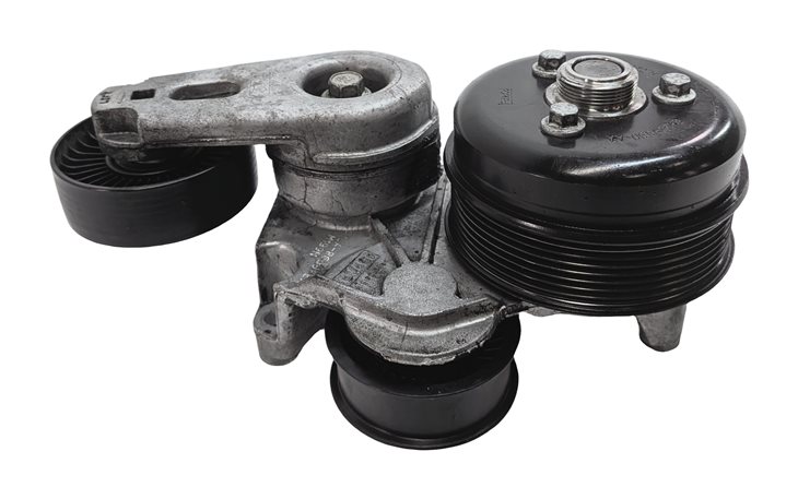 Thumbnail 2: 2015 RANGE ROVER SPORT (L494) 3.0L ENGINE ACCESSORY BELT TENSIONER w/PULLEYS
