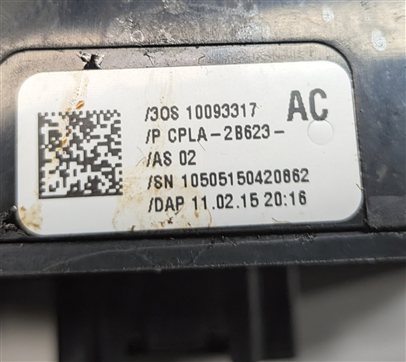 Thumbnail 7: 2015 RANGE ROVER SPORT (L494) ELECTRONIC EMERGENCY PARK PARKING BRAKE SWITCH