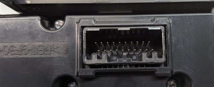 Thumbnail 7: 14-15 RANGE ROVER SPORT (L494) REAR HEATER AC TEMPERATURE CONTROL (HEATED SEATS)