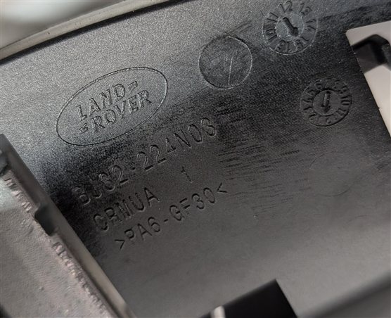 Thumbnail 7: 12-19 RANGE ROVER SPORT EVOQUE (L405 L494 L538) LEFT DRIVER DOOR HANDLE (Grey)