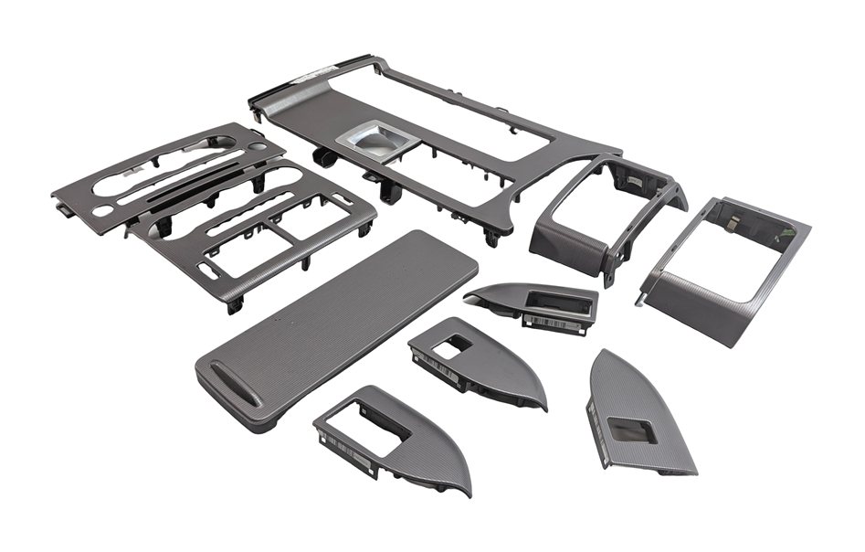 Thumbnail 1: 2015 RANGE ROVER SPORT (L494) INTERIOR DASH DOOR CONSOLE TRIM SET/10 (SILVER)