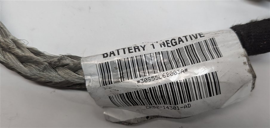 Thumbnail 5: 2015 RANGE ROVER SPORT (L494) 3.0L NEGATIVE GROUND BATTERY CABLE w/ TERMINAL