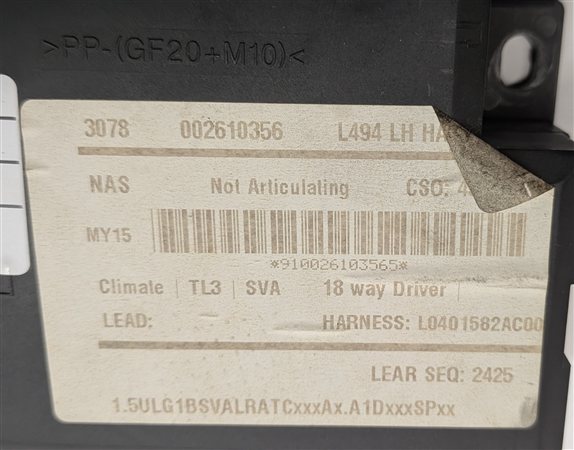 Thumbnail 7: 14-20 JAGUAR EPACE XE XF XJ - DISCOVERY RANGE ROVER SPORT - HEATED SEAT MODULE