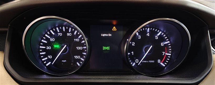Thumbnail 2: 15 RANGE ROVER SPORT (L494) SPEEDOMETER INSTRUMENT GAUGE CLUSTER (127k) (MPH)