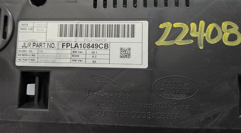 Thumbnail 8: 15 RANGE ROVER SPORT (L494) SPEEDOMETER INSTRUMENT GAUGE CLUSTER (127k) (MPH)