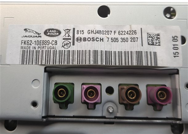 Thumbnail 6: 2015 RANGE ROVER SPORT (L494) INFO STEREO GPS NAVIGATION DISPLAY TOUCH SCREEN