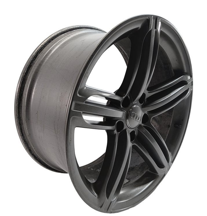 10-15 AUDI Q7 (4L) 21x10  ALUMINUM ALLOY 5 TRIPLE 15-SPOKE WHEEL RIM (OPT: C7F)