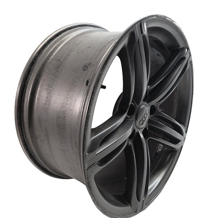 10-15 AUDI Q7 (4L) 21x10  ALUMINUM ALLOY 5 TRIPLE 15-SPOKE WHEEL RIM (OPT: C7F)
