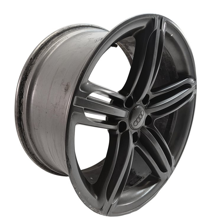 10-15 AUDI Q7 (4L) 21x10  ALUMINUM ALLOY 5 TRIPLE 15-SPOKE WHEEL RIM (OPT: C7F)