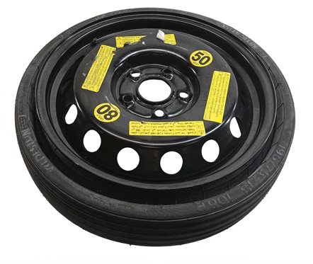 Thumbnail 3: 2004-2017 VW TOUAREG AUDI Q7 (4L) 18x6-1/2 COLLAPSIBLE SPARE TIRE WHEEL RIM