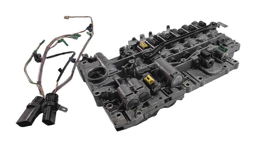 Thumbnail 5: 11-15 VW TOUAREG AUDI Q7 (4L) 8 SPEED MHN AUTOMATIC TRANSMISSION VALVE BODY