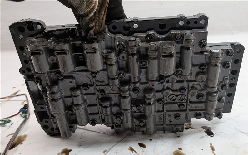 Thumbnail 6: 11-15 VW TOUAREG AUDI Q7 (4L) 8 SPEED MHN AUTOMATIC TRANSMISSION VALVE BODY