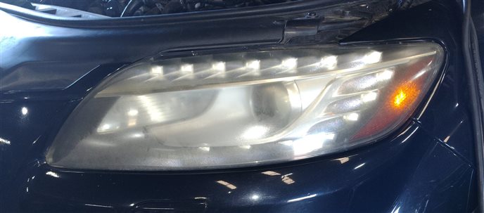 Thumbnail 2: 10-15 AUDI Q7 (4L) LEFT DRIVER HID XENON AFS ADAPTIVE CURVE HEADLIGHT LIGHT LAMP