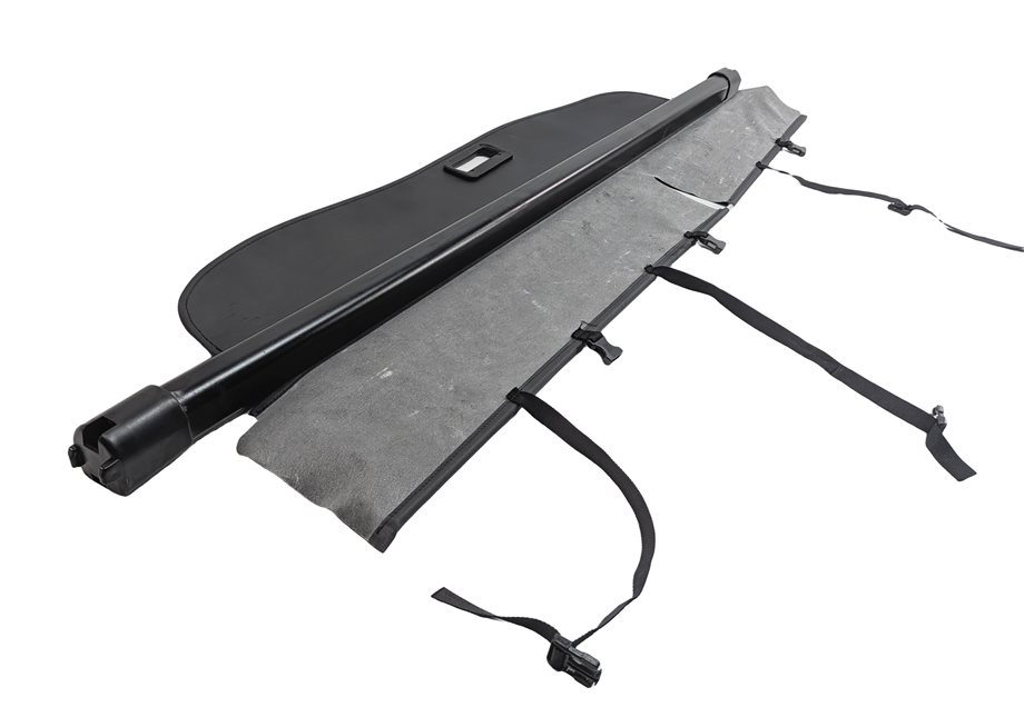 Thumbnail 3: 10-15 AUDI Q7 (4L) REAR TRUNK RETRACTABLE PRIVACY CARGO SHADE COVER (Black)