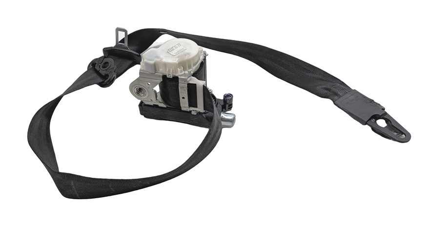 2007-2009 AUDI Q7 (4L) FRONT LEFT DRIVER SEAT SEATBELT RETRACTOR (Black)