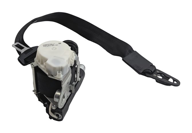 Thumbnail 3: 2007-2015 AUDI Q7 (4L) FRONT RIGHT PASSENGER SEAT SEATBELT RETRACTOR (Black)