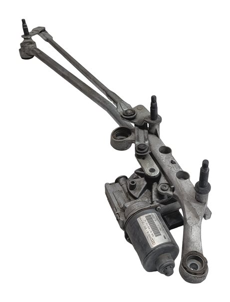 Thumbnail 6: 2007-2015 AUDI Q7 (4L) FRONT WINDSHIELD WIPER MOTOR w/ LINKAGE