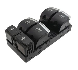 Thumbnail 3: 11-15 AUDI Q7 (4L) FRONT LEFT DRIVER MASTER POWER WINDOW SWITCH w/ CHILD LOCK