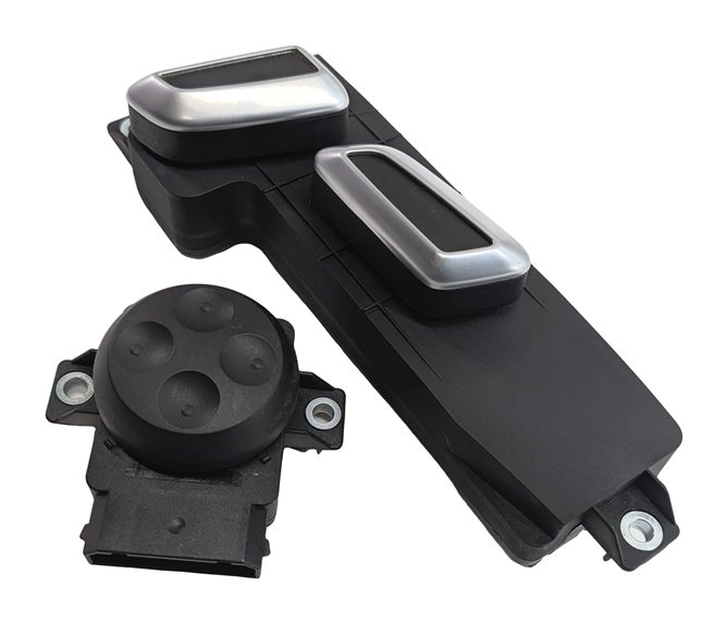 Thumbnail 3: 05-11 AUDI A6 S6 Q7 (C6 4L) LEFT FRONT DRIVER POWER SEAT ADJUST SWITCH (BLACK)
