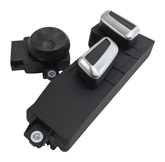 Thumbnail 4: 05-11 AUDI A6 S6 Q7 (C6 4L) LEFT FRONT DRIVER POWER SEAT ADJUST SWITCH (BLACK)