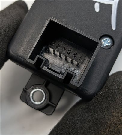 Thumbnail 6: 05-11 AUDI A6 S6 Q7 (C6 4L) LEFT FRONT DRIVER POWER SEAT ADJUST SWITCH (BLACK)