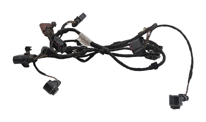 Thumbnail 2: 2014 AUDI Q7 (4L) REAR PARK ASSIST PDC DISTANCE CONTROL SENSOR SET/4 (Black)