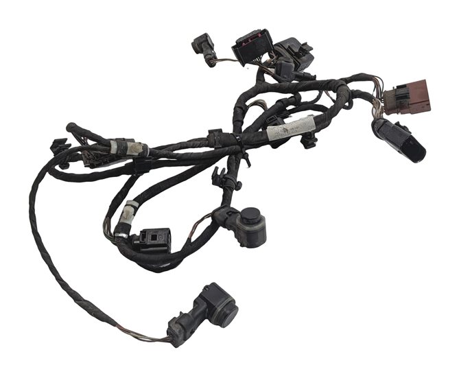 Thumbnail 3: 2014 AUDI Q7 (4L) REAR PARK ASSIST PDC DISTANCE CONTROL SENSOR SET/4 (Black)