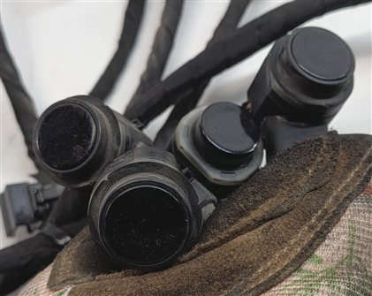 Thumbnail 8: 2014 AUDI Q7 (4L) REAR PARK ASSIST PDC DISTANCE CONTROL SENSOR SET/4 (Black)