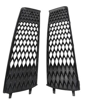 Thumbnail 2: 2014 AUDI Q7 (4L) FRONT LEFT & RIGHT UPPER BUMPER GRILLE TRIM SET/2 (S-LINE)