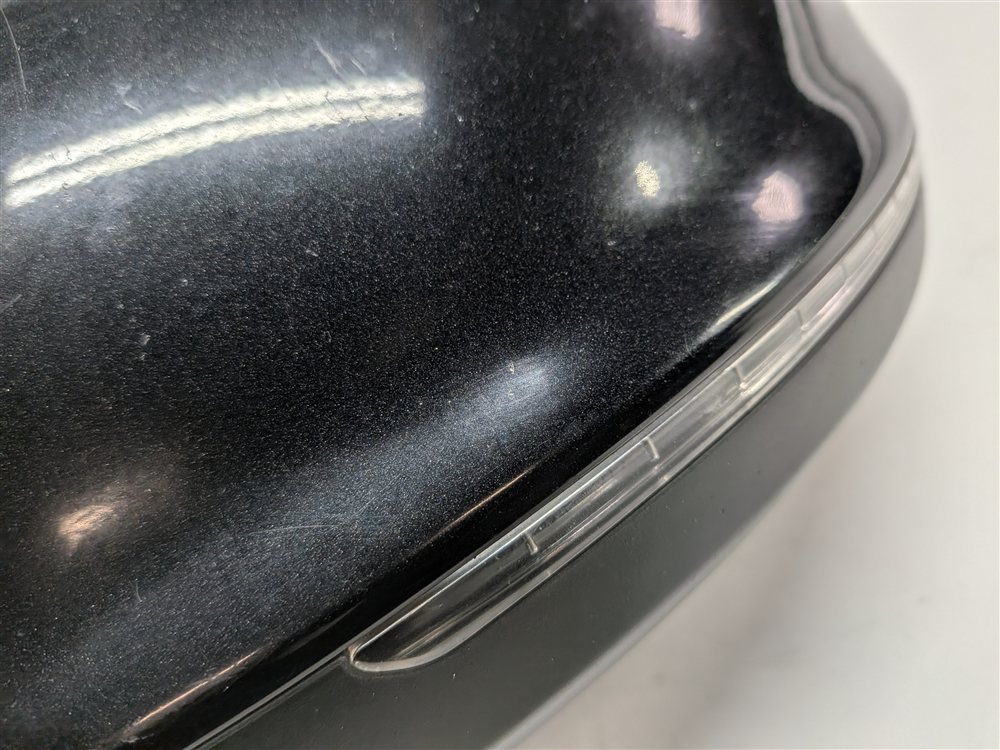 Thumbnail 8: 2013-2015 AUDI Q7 (4L) LEFT DRIVER P-FOLD BLIND SPOT DOOR MIRROR (Black)