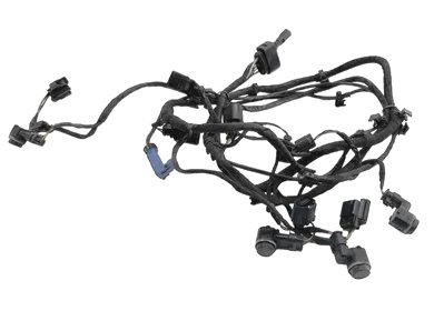 Thumbnail 2: 2014 AUDI Q7 (4L) FRONT PARK ASSIST PDC DISTANCE CONTROL SENSOR SET/4 (Black)